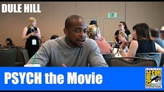 Dule Hill PSYCH the Movie Press Room SDCC 2017