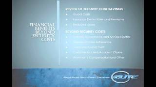 Elite ISI - Financial Benefits Beyond Security Costs