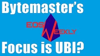 Bytemaster's Focus is UBI? | Featuring Gamma Bank by WORBLI