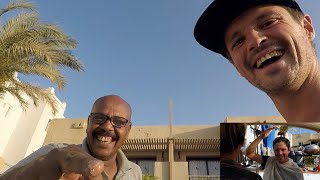 Last day of preparations to leave Egypt by boat (+watch haircut-video with Kamel) #DayVlog23