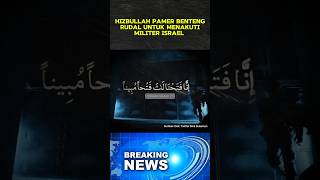 Hizbullah Mulai Beraksi, Pamerkan Benteng Rudal Imad 4 Canggih, Diduga Untuk Menakuti Israel #shorts