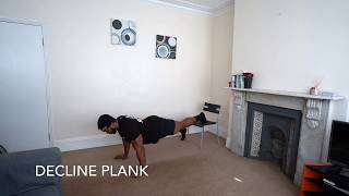 DECLINE PLANK