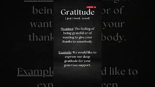 Pronounce GRATITUDE the right way #shorts #shortsvideo #pronunciation #english #Gratitude #viral