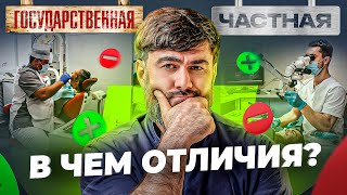 Государственная VS Частная СТОМАТОЛОГИЯ – в чем отличия? ПЛЮСЫ и МИНУСЫ