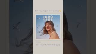 1989 Taylor's version is HERE 🕰️🏖️ #music #swift #taylorswift #theerastour