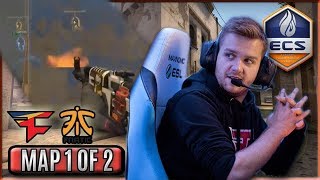 Niko VAC Spray Through The Smoke! GuardiaN ACE! FaZe Highlights VS Fnatic/Map 1 Of 2