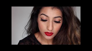 BACK TO BASICS: How To Apply False Lashes/Falsies | AnchalMUA