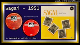 Tabiyat Saaf Ho Gai Saaf - Mohammed Rafi, Shamshad Begum ,Chitalkar & Chorus - Sagai 1951 - Vinyl 32