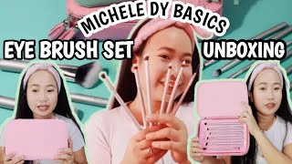 MICHELLE DY BASICS EYE SET BRUSHES UNBOXING | MAGANDA AT SULIT BA?