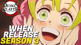 DEMON SLAYER SEASON 3 is a MOVEI!? - REALESE DATE + EVERYTHING WE KNOW