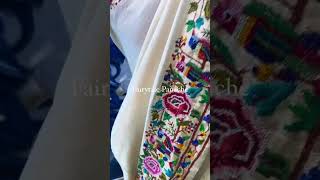 Banarsi Saree with Petitpoint Hand Embroidered border