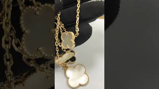 VCA Van Cleef Arpels 6 Motifs Necklace VCARD79200 #18knecklace #vancleefarpels #alhambra