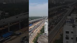 Opening day of Elevated Express way in Dhaka city.