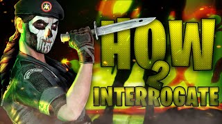 How to interrogate with Caveira 🔥 - Rainbow Six Siege Gameplay