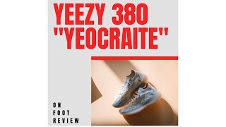 Yeezy 380 "Yeocraite Reflective " | ON FOOT REVIEW | The Pimpstress #yeezymafia