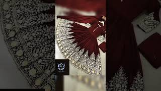 New embroidery frocks || fancy dress design || style by fatima