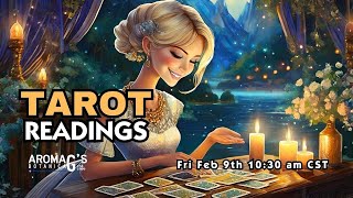 Live TAROT with Lady M for Friday Feb 9th at 10:30 am CST