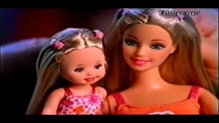 Barbie & Shelly Bed Light Magic Dolls UK Commercial 2003