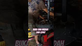 Buka ban motor mudah dan cepat