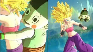 Chiaotzu VS Caulifla | Dragon Ball Legends