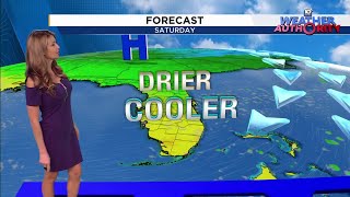 Temperature to drop into 50s in parts of Florida