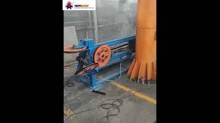 Automatic steel wire winding machine