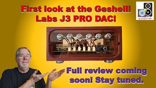 A quick look at the new Geshelli Labs J3 Pro DAC. Full review soon.