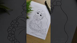 Cute ma kali drawing 😍💜 || #shorts #trending #viral #makali #mahakali