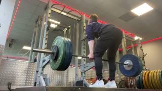 Deadlift Form Practice With 125Kg