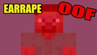 Minecraft Damage (OOF) SOUND *EARRAPE*