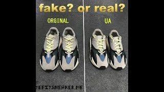 ADIDAS YEEZY BOOST 700 WAVE RUNNNER FAKE VS REAL!