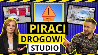 🏴‍☠️ PIRACI DROGOWI STUDIO #3 🎥 ⚠️ Policjant ukarany | Na rondzie prosto | Za pijani zakochani