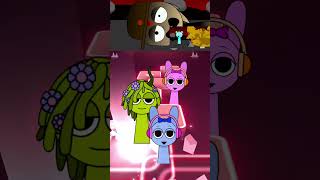 sprunki incredibox  dame tu Casita tiles hope game RUSH #coffinsdance #ytshorts