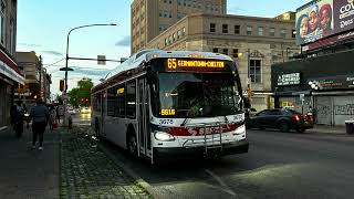 SEPTA Route 65: 2024 New Flyer XDE40 #3678 Brand New