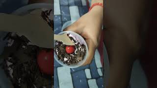 Black forest Pudding 😁 #shortvideo #shorts #ashortaday