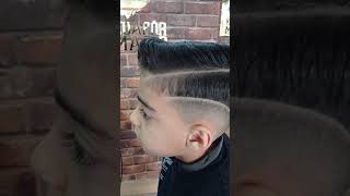 حلاقة شعر اطفال مع بخ الوان للشعر👍✂️💈✅💛#حلاقين #barbar #kuaför #keşfet #fypシ #حلاقين #barba