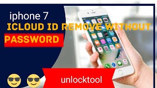 iphone 7(ios 15.7.5) icloud id remove without password by unlock tool