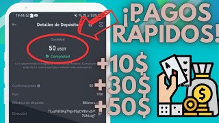 🥵¡+50$ CON ESTA APP! COMO GANAR DINERO POR INTERNET || SLOTSMARKET GANA USDT GRATIS! METODO 2023😳