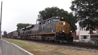 Monster Empty CSX coal train @ Evergreen, AL 1/20/2022