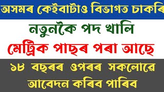 Assam Career New Jobs 2023 || Latest Assam Govt Jobs #assamjobinformation