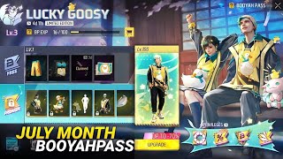 JULY BOOYAH PASS FREE FIRE 2024 l FREE FIRE NEW EVENT l FF NEW EVENT l JULY BOOYAH PASS FREE FIRE