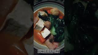 SUKI EBI DENGAN PERPADUAN BAKSO