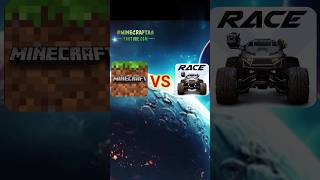 Minecraft vs car racing ||#minecraft #carracing #shorts