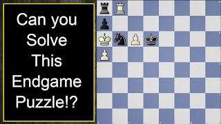 Chess Endgame Puzzle | Can you solve it?