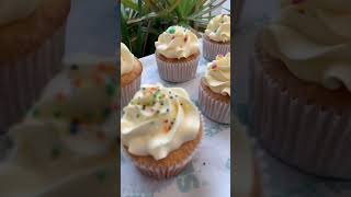 Delicious & moist vanilla cupcakes #oman #bakery #cupcakes #muscat #cupcakedesign