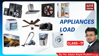 CLASS 17 - APPLIANCES LOAD