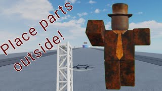 Obby creator tutorial on how to place parts outside your obby!