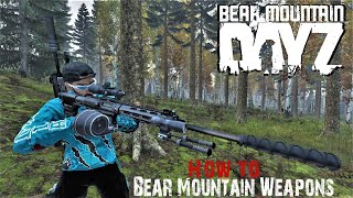 HOW TO craft BeaRSASS, RSASS, AK DMR & BearTac | Bear Mountain | DayZ