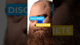 What's the difference between "discreet" and "discrete"?