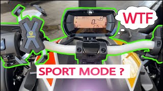 No Sport Mode On Rally 2022 ????